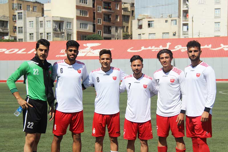 گزارش تصویری جوانان پرسپولیس - پارس جاوید 7 خرداد 